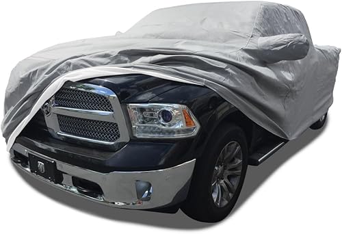 Carscover Cobertor 100% impermeable, con ajuste personalizado, cabina, camión corto, cubierta para auto, Ultrashield, impermeable y resistente