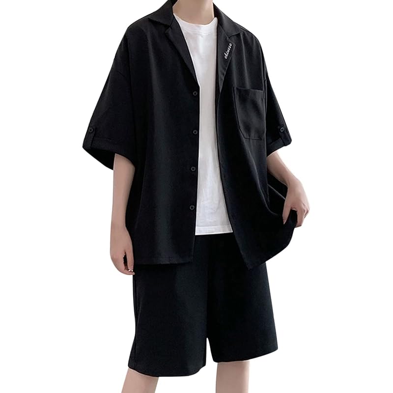 服 ファッション小物 2種類選べる ジャージ メンズ 上下セット シパセソ Tシャツ ワイドパンツ メンズ 大きいサイズ パンツ トップス 上下 ランニングウェア 和風 和式 ショートパンツ スウェット セットアップ ファッション 男性用 A6 Hfdcwydbap Cncclinic Pk