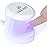 Saviland Mini Nail Lamp, Quick-Dry Gel Nail Lamp 16W, Portable U V Light for Easy and Fast Nail Extension, U V LED Curing Lamp for Manicure Starters DIY Nail Art