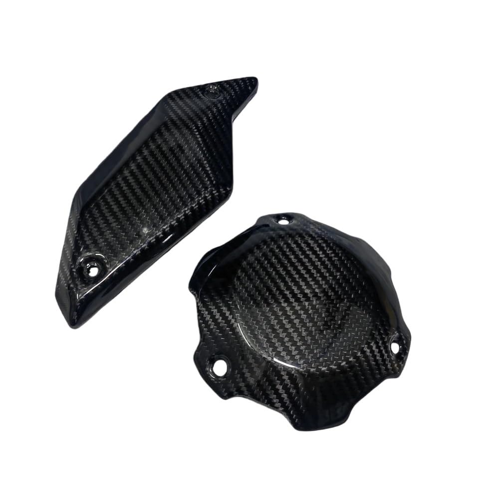 Carénage latéral XADV 750 carbone fixe contre les rayures de réservoir - 6