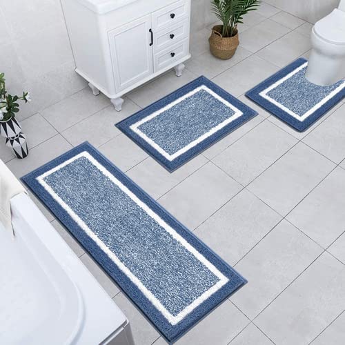 Tapis de bain microfibre Pauwer super absorbant et lavable en machine - 8