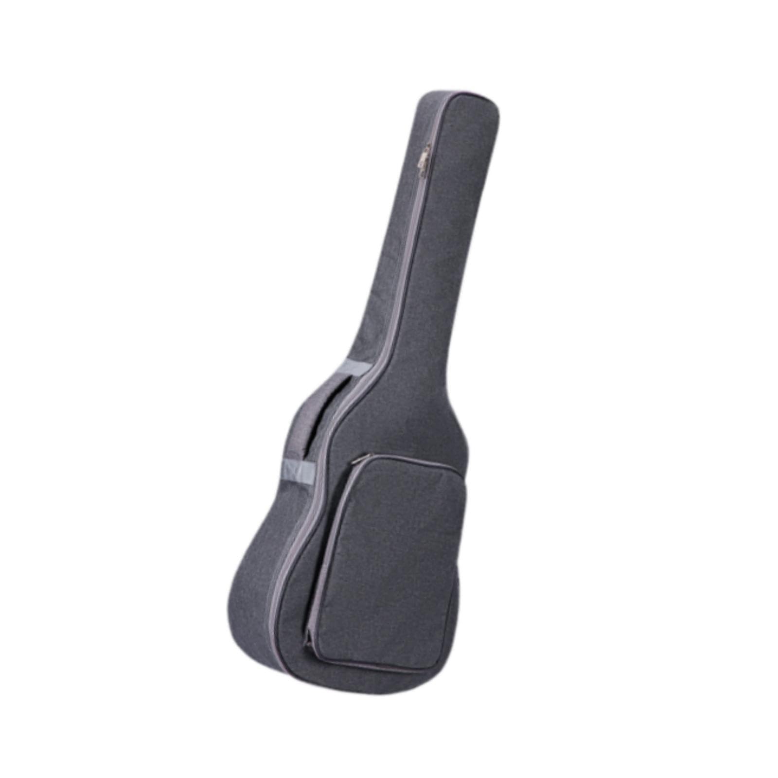 Custodia per chitarra acustica con tela e,grigio,107x45x13cm | resistente con eccezionale portabilità per tutti i giorni. Custodia elettrica da 41 pollici.