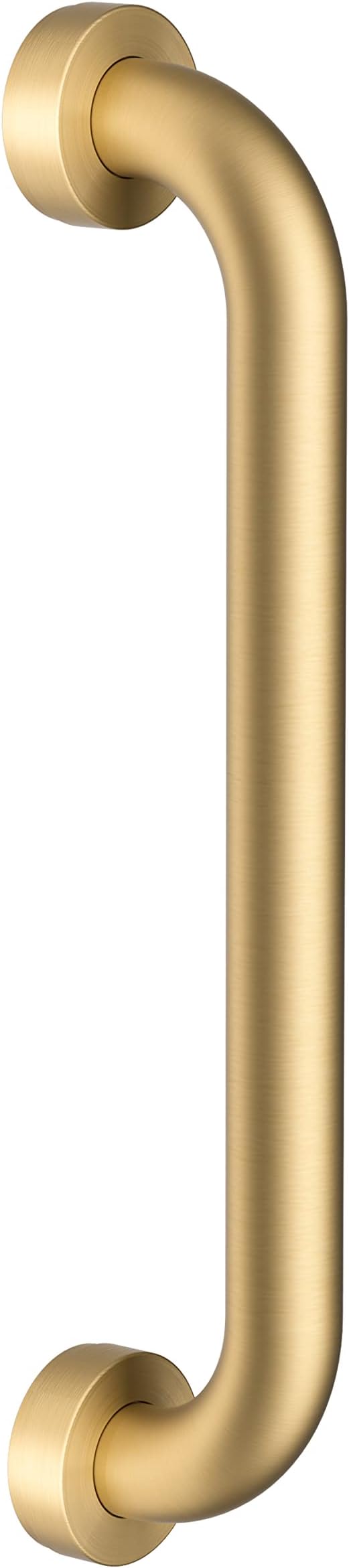 Esnbia 15“ Grab Bar Handle for Bathroom Toilet Bathtubs and Showers, Brushed Gold