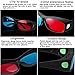 BIAL 2 Pack Red-Blue 3D Glasses with Case Glassese Cloth Cyan Anaglyph Simple Style 3D Movie Game- Extra Upgrade