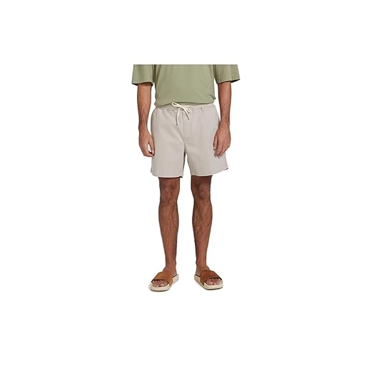 Hering - Shorts Masculino Em Sarja Leve De Algodão XG Off White