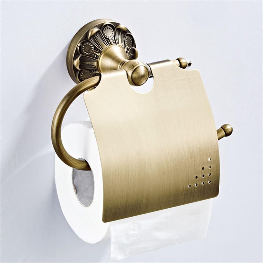 Accesorios de baño Antiguos, Estante de Esquina, Soporte para Cepillo de baño, Soporte para Papel, Soporte para Toallas, toallero, Accesorios de baño de latón, Soporte para Papel