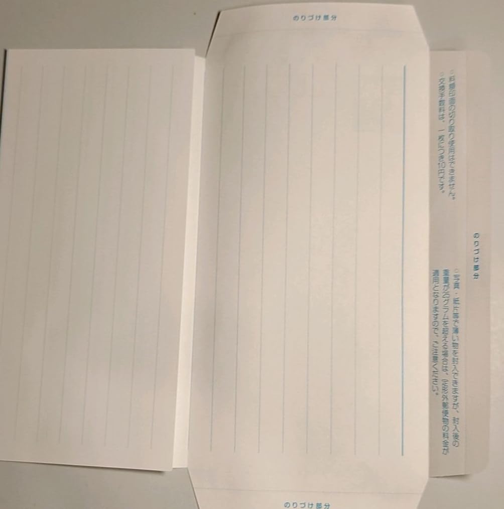 Amazon.co.jp: 郵便書簡 85円 ミニレター 未開封品 100枚 : 文房具 