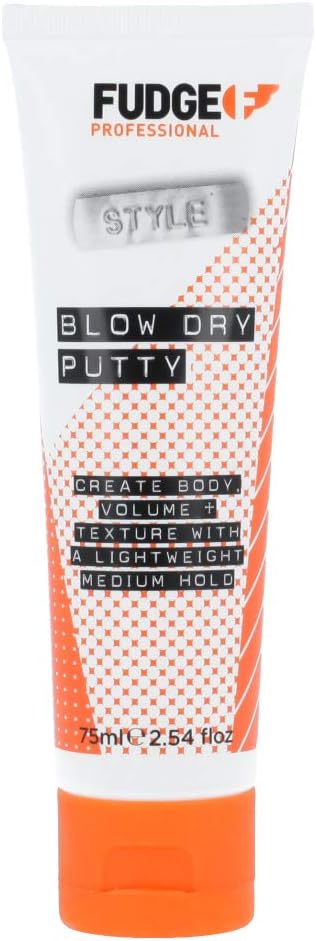 Fudge Professional Grooming Putty, Blow Dry Hair Styling Paste, 75 g