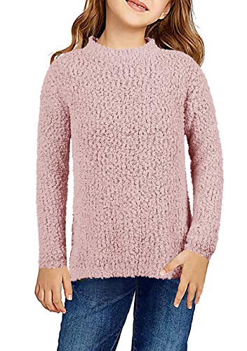 10 Best Girls Chenille Sweaters That’ll Keep Them Cozy and Cute 4 GAMISOTE Girl's Fuzzy Warm Sweater Pullover