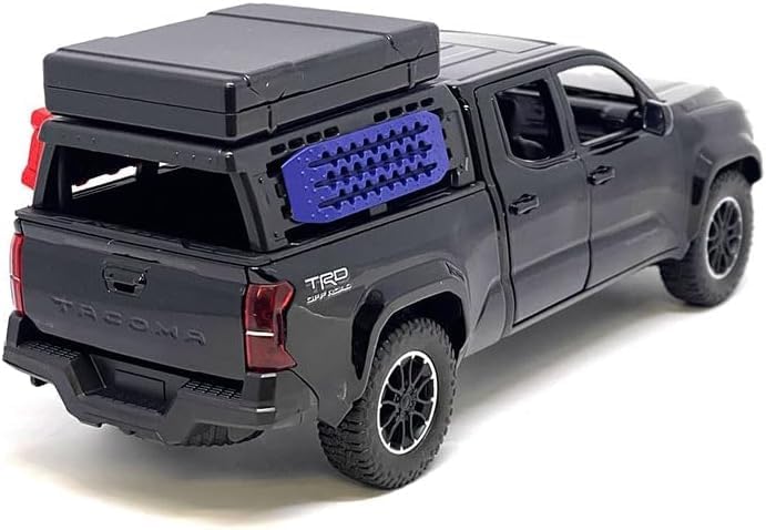 2025 Tacoma TRD Offroad 4×4 Black 1/24 Scale Diecast Model Car Display