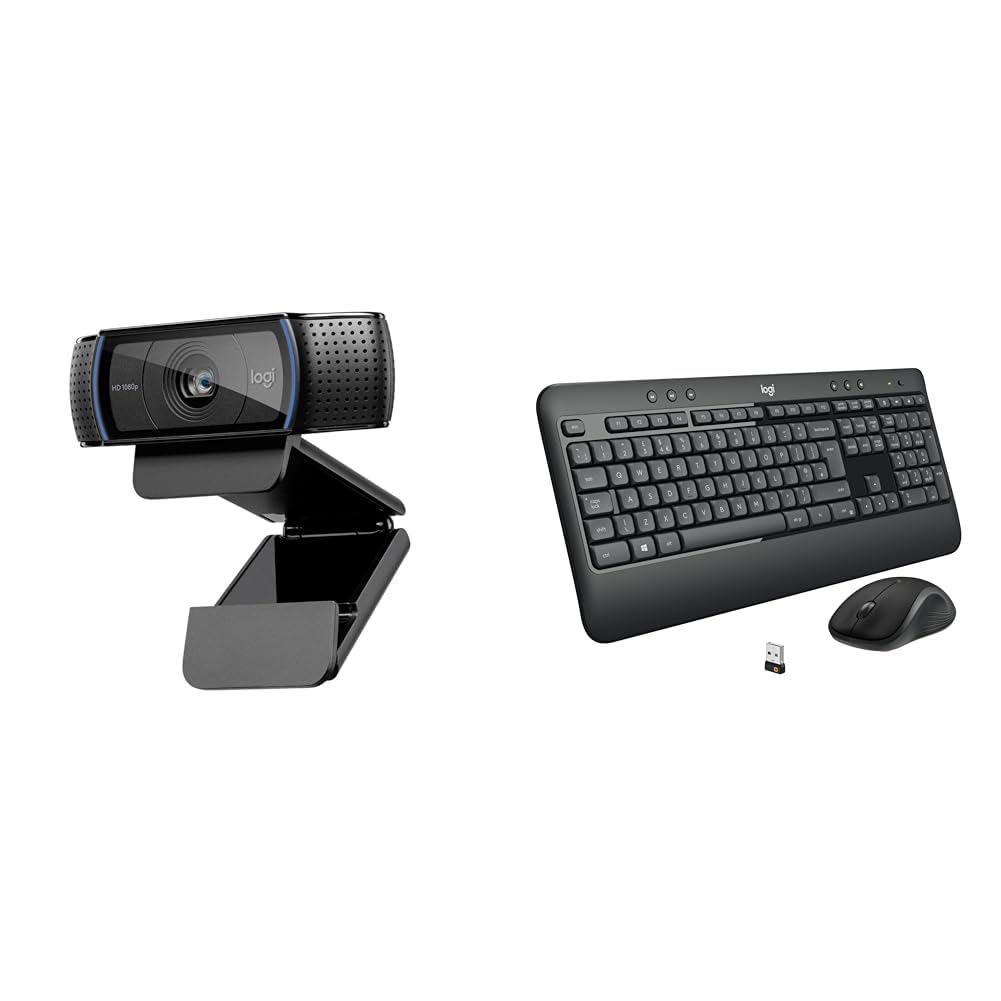 Logitech C920 HD Pro Webcam - 1080p, Optical, Full HD Streaming Camera for Widescreen Video Calling-image-18