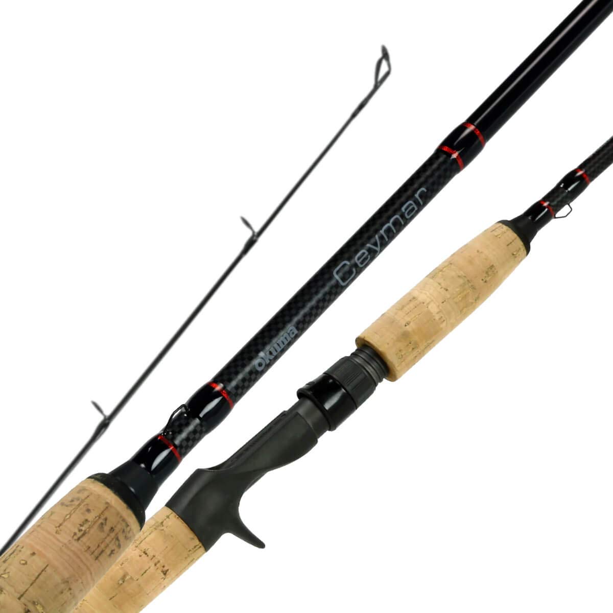 Okuma Ceymar Carbon Inshore 1 Piece Fishing Rod- CMR-C-661M : Sports & Outdoors
