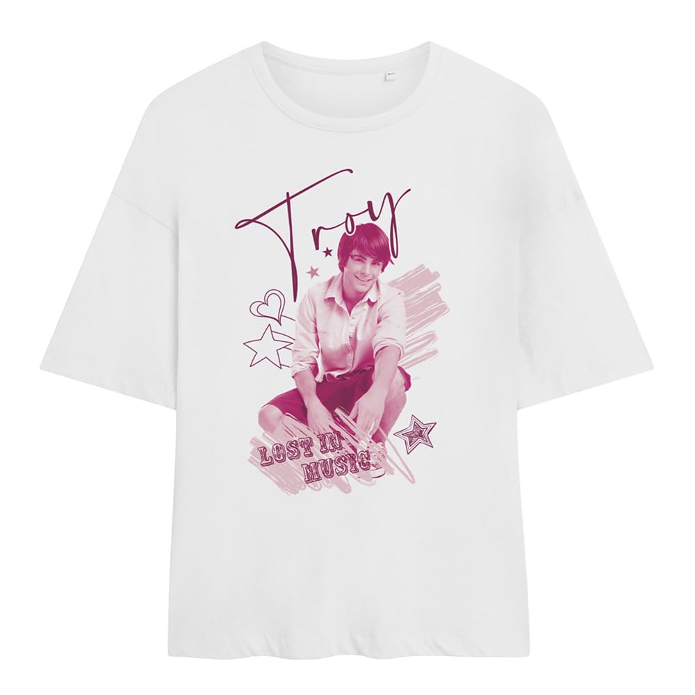 Disney - Women's T-Shirt - High School Musical - XL - White