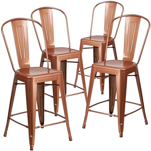Flash Furniture Blake Commercial Grade 4 Pack 24