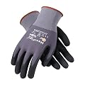 MaxiFlex 34-874 Gloves Seamless Knit Nylon Gloves with Nitrile Coated Micro-Foam Include Grip on Palm and Fingers