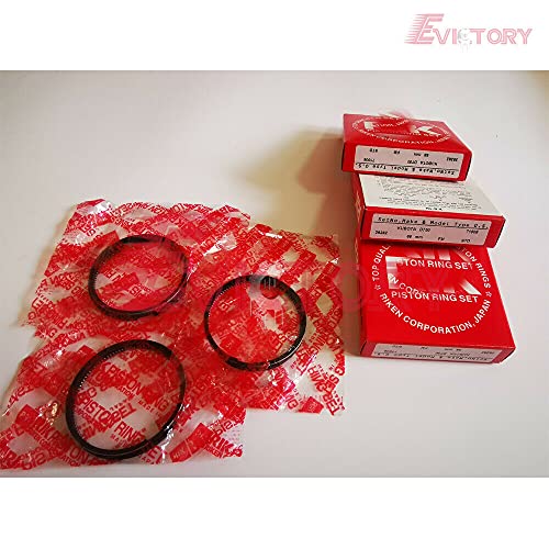 Kit reconstruction moteur Kubota D950 joint piston roulement segment