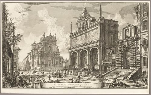 Prints Toile Peinture Murale Piranesi Haute Définition Salon 60x90cm
