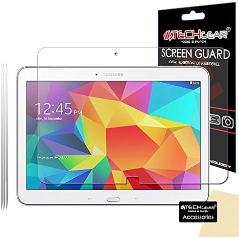 TECHGEAR Screen Protectors for Galaxy Tab 4 Cover