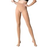 Run Resistant Control Top Panty Hose Opaque Tights