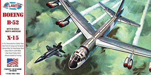 Maquette plastique B52 & X15 Atlantis pour passionnés d'histoire