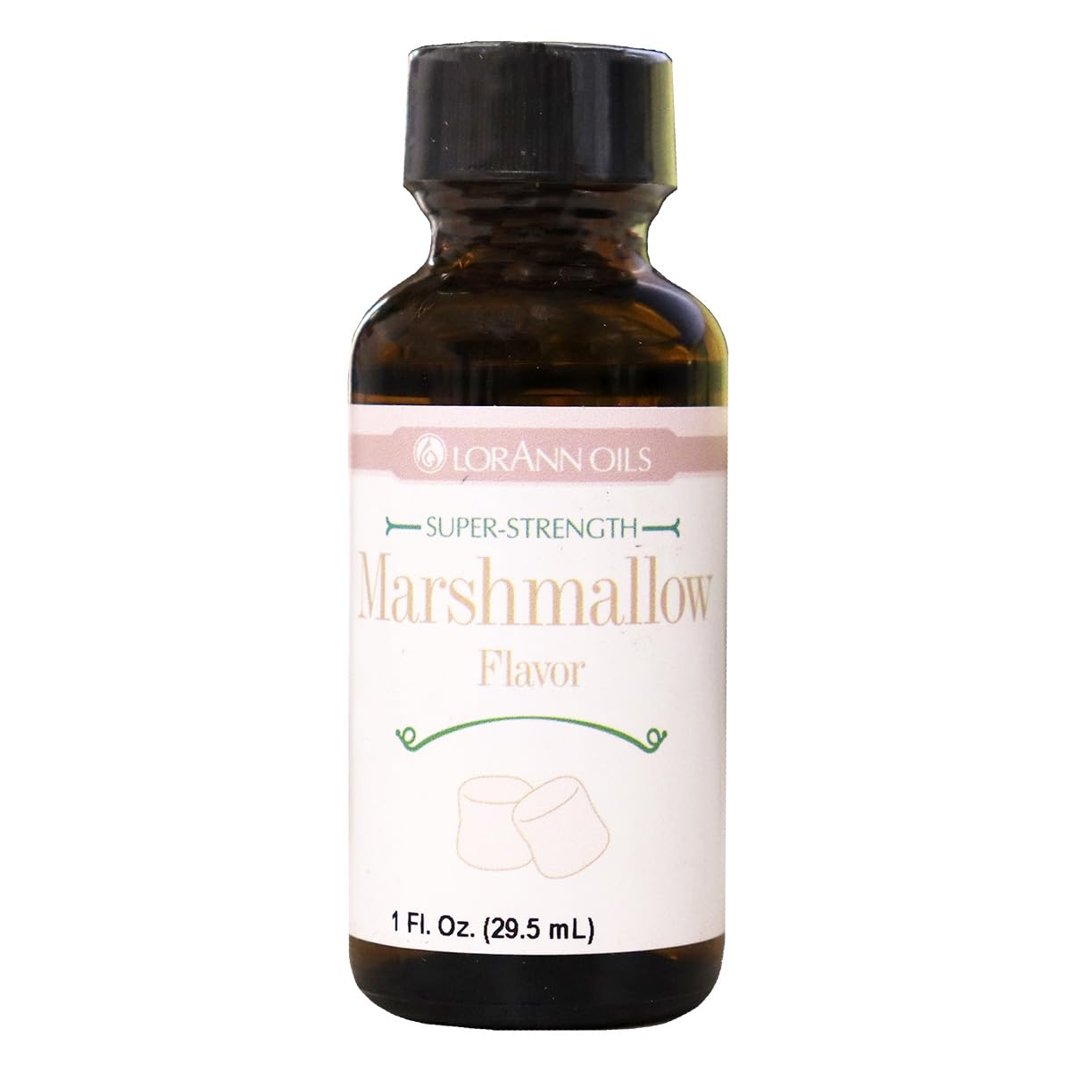 Super Strength Flavoring - Used For Candy Making, Flavoring Extracts, Baking, Hard Candy, and Flavor Oils - Bold, Natural Flavors 4X Stronger Than Extracts - Marshmallow, 1 fl oz