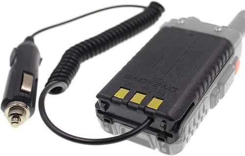 Miniatura 3 de Paquete de 2 cargadores de coche eliminadores de batería para radioaficionado BAOFENG BF-F8 BF-F8HP BF-F8+ UV-5R UV-5RA UV-5RA+Plus UV-5RB UV-5RC