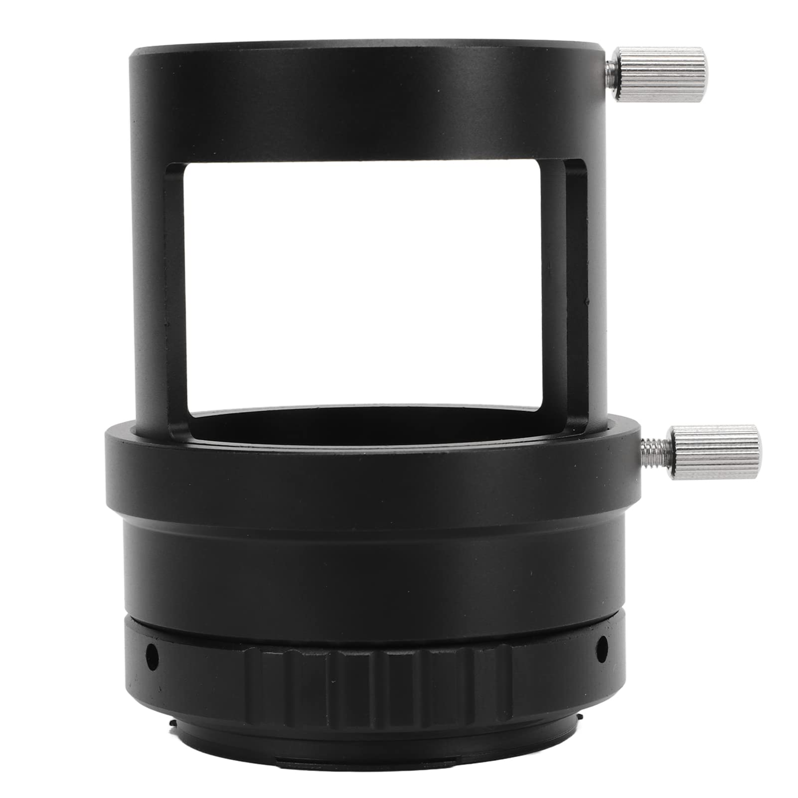 Adaptador de Cámara Montaje en T de Tubo con Diseño Hueco para Fotografía Visual Cámara SLR Aleación de Aluminio