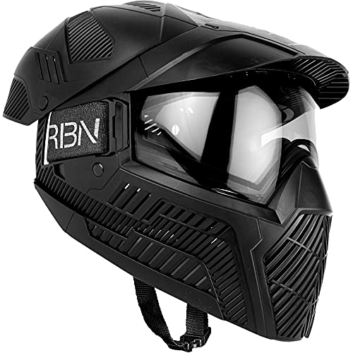 Carbon Paintball Carbon Opr Full Head Coverage Thermal Paintball Goggles Mask - Black #TOP2