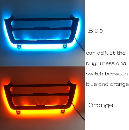 Miniatura 9 de Aire acondicionado interior del coche Panel de AC Iluminación LED Accesorios de ajuste de luz ambiental para BMW 3 4 Serie 3GT F30 F36 M3 M4 Control