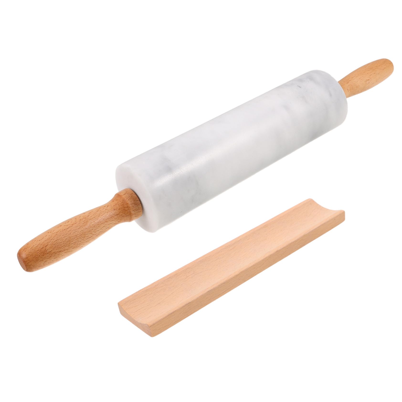 Homoyoyo 3 Piezas Rodillo De Mármol Para Fondant Galletas y Pizza Rodillo Para Masa De Cocina Para Hornear Palitos De Masa Pequeño Para Envolver Dumplings y Decorar La Cocina