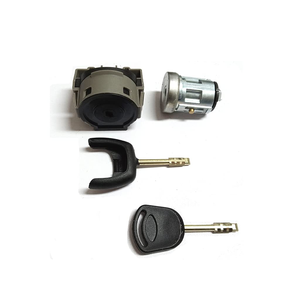 Ignition Switch & Lock Barrel Set Cyclinder +2 Keys Compatible With