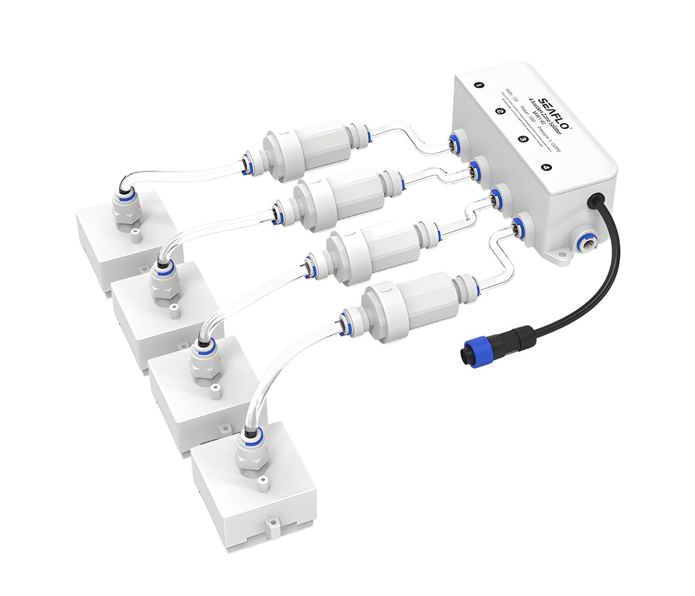 Système séparateur de cale sèche SEAFLO 24V pour gestion de yacht marine