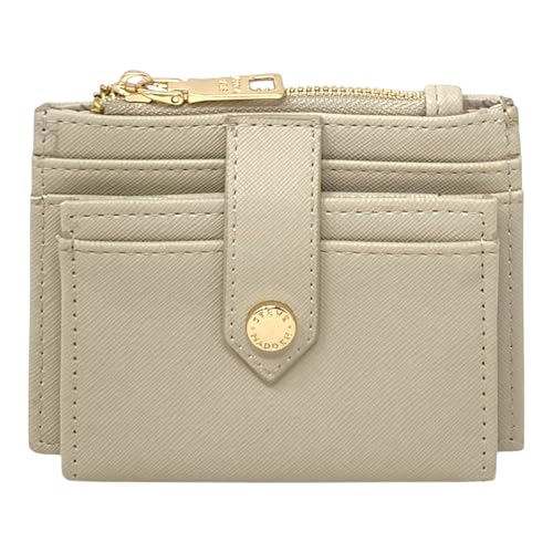 Image of Steve Madden BHayden Wallet (Oatmilk Saffiano, One Size)