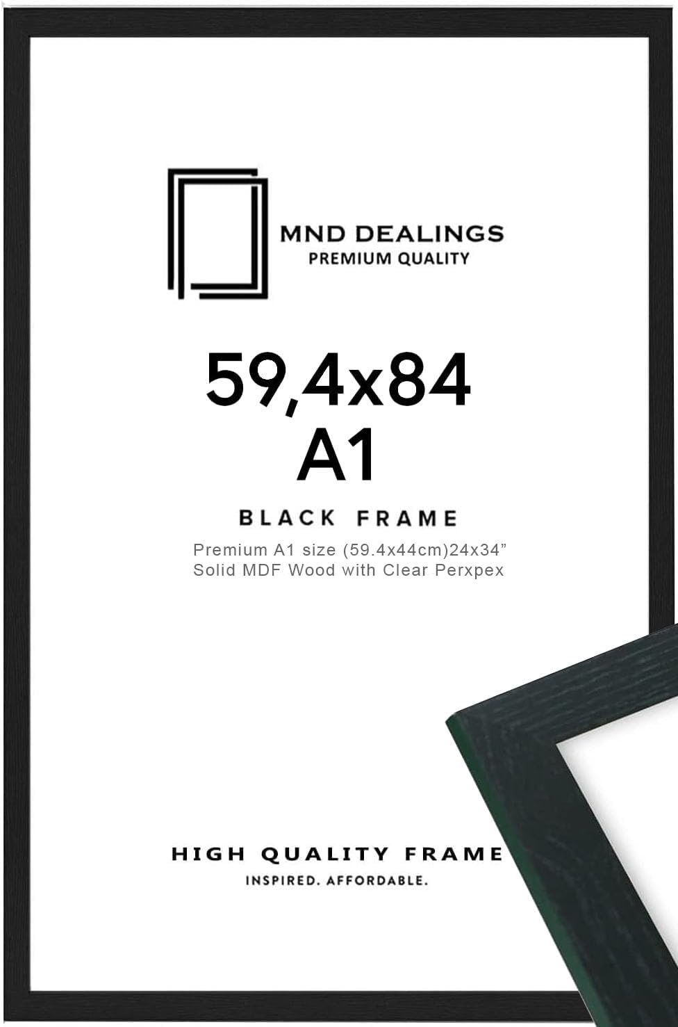 MND Dealings Stunning Large A1 Eton,Wood,Poster Picture Frame Supply