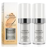 2PC Spf15 TLM HD Full Coverage Foundation Moisturizer All Day Flawless Concealer Magic Cream Color Changing Foundation Liquid