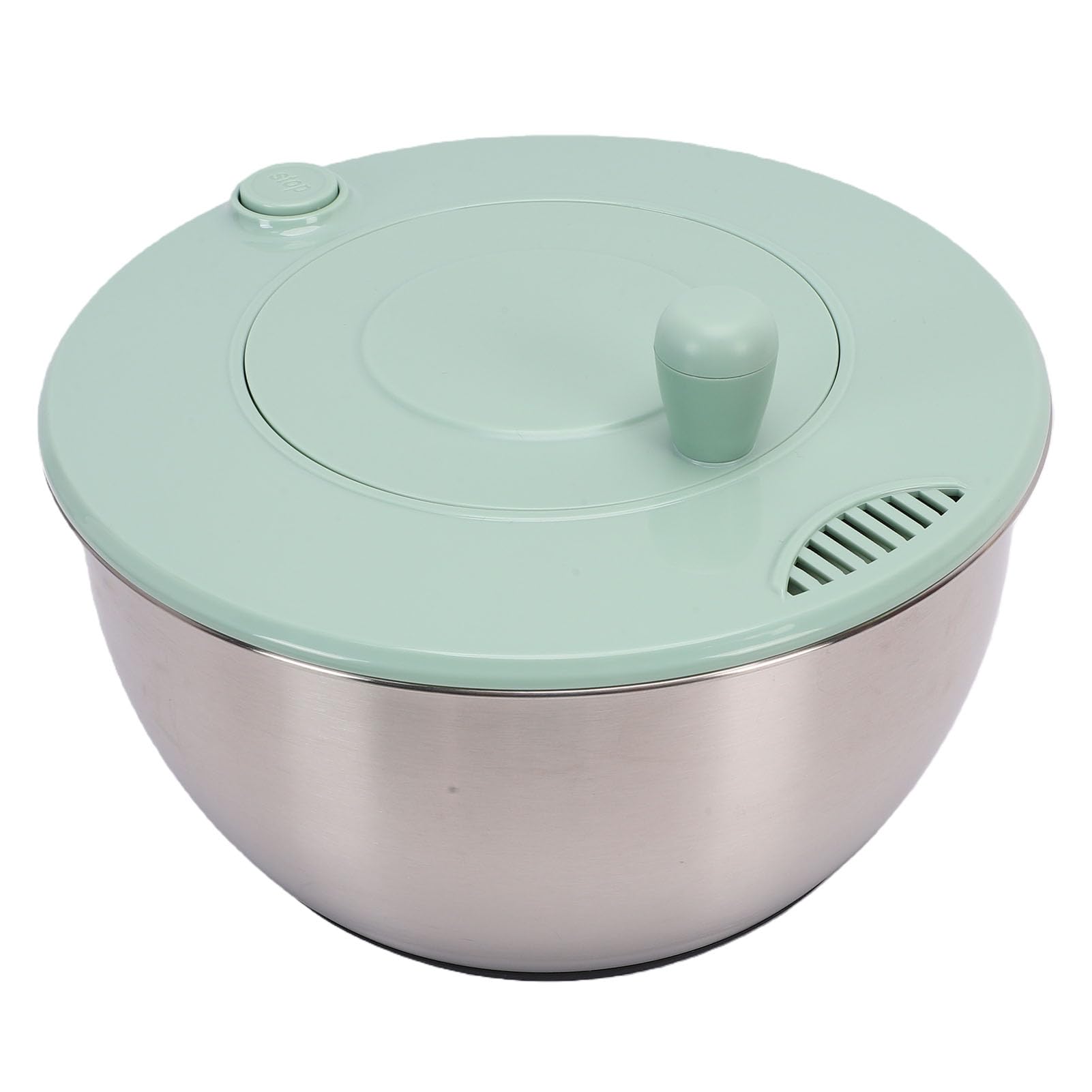 Centrifuga per Insalata, Grande Essiccatore per Lattuga in Acciaio Inossidabile con Funzione di Disidratazione Lavaverdure Multifunzionale per Ristoranti di Casa Frutta Cetrioli Patate Carote