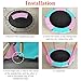 XATAMIO Trampoline Spring Cover,55 60 Inch Replacement Trampoline Safety Pad Tear-Resistant for Round Trampoline Frame (Pink & Green Mixed Color, 60 Inch)