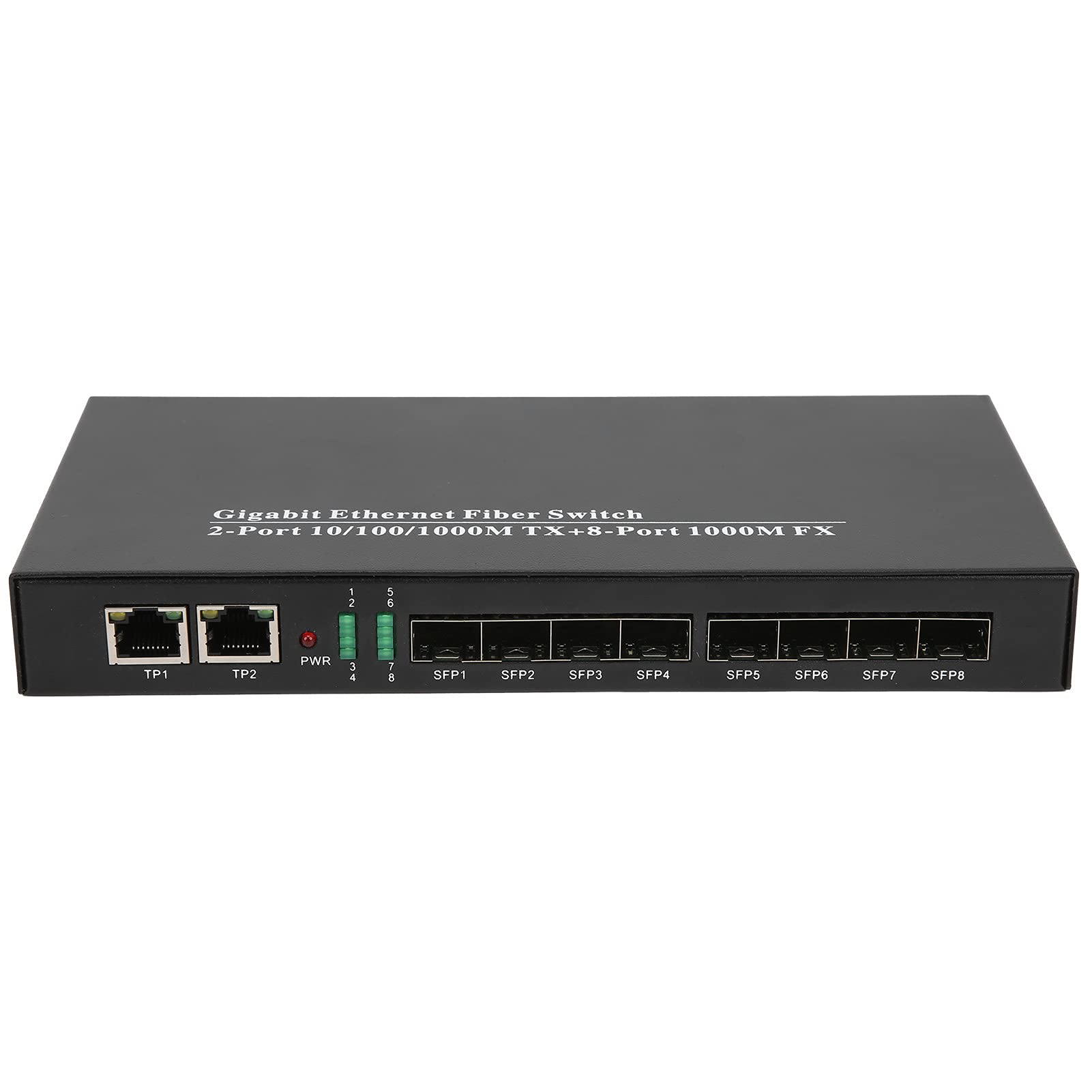 Hyuduo Gigabit Fibre Transceiver Dostawa Elektroniki 1.25G Moduł Kompatybilny Przełącznik Ethernet 10/100/1000 Mb/s z obudową żelaza dla Stabilnej Skrzyni Biegów 550 M-10 Km