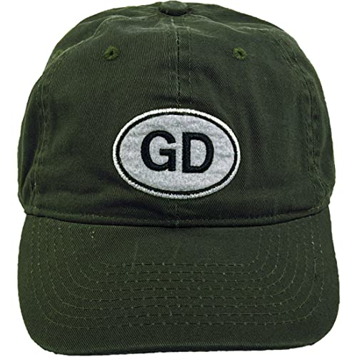 Casquette de baseball Grateful Dead olive homme bonnet ovale taille unique réglable