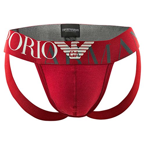 Emporio Armani Men's Mega Logo Jockstrap