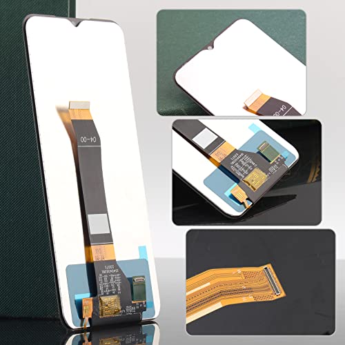 YHX-OU 6.58 Inch Black Display for Xiaomi Redmi 10 5G 22041219G 22041219NY Poco M5 22071219CG LCD Display Touchscreen Replacement Screen Glass Assembly with Tools + 1 Piece Tempered Glass - Image 4