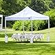ABCCANOPY Baldachin Gewichte Set von 1.8-54.4 kg Sandsäcke für Pop Up Zelt, Gewichtssäcke für Outdoor Pavillon, Trampolin, Pergola, Weiß (ohne Sand)