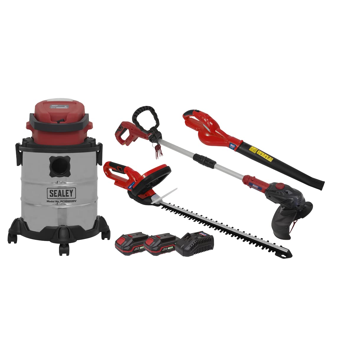 Garden Power Tool Kit 20V - 2 Batteries