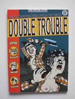 Paperback DOUBLE TROUBLE [French] Book