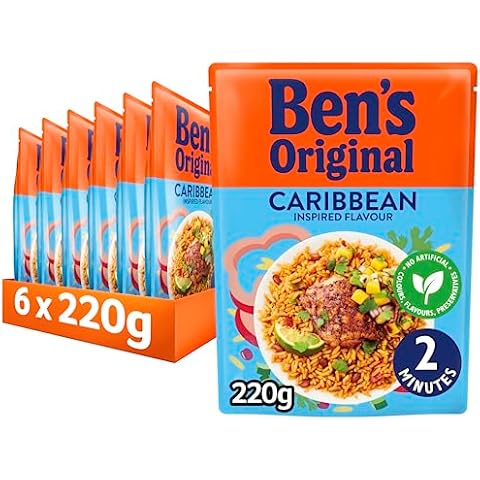 Ben's Original Caribbean Microwave Rice Multipack Cover