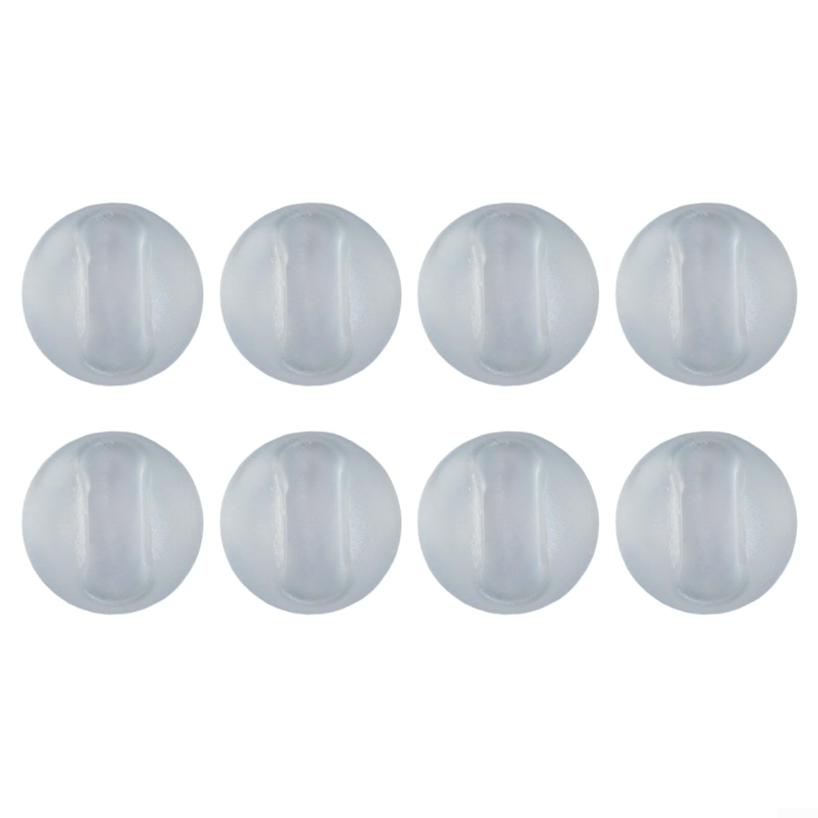 HEIBTENY 8pcs Leg Protectors for Hairpin For Furniture Feet to Prevent Floor Damage and Reduce Shifting on Hard Floors (Transparent)