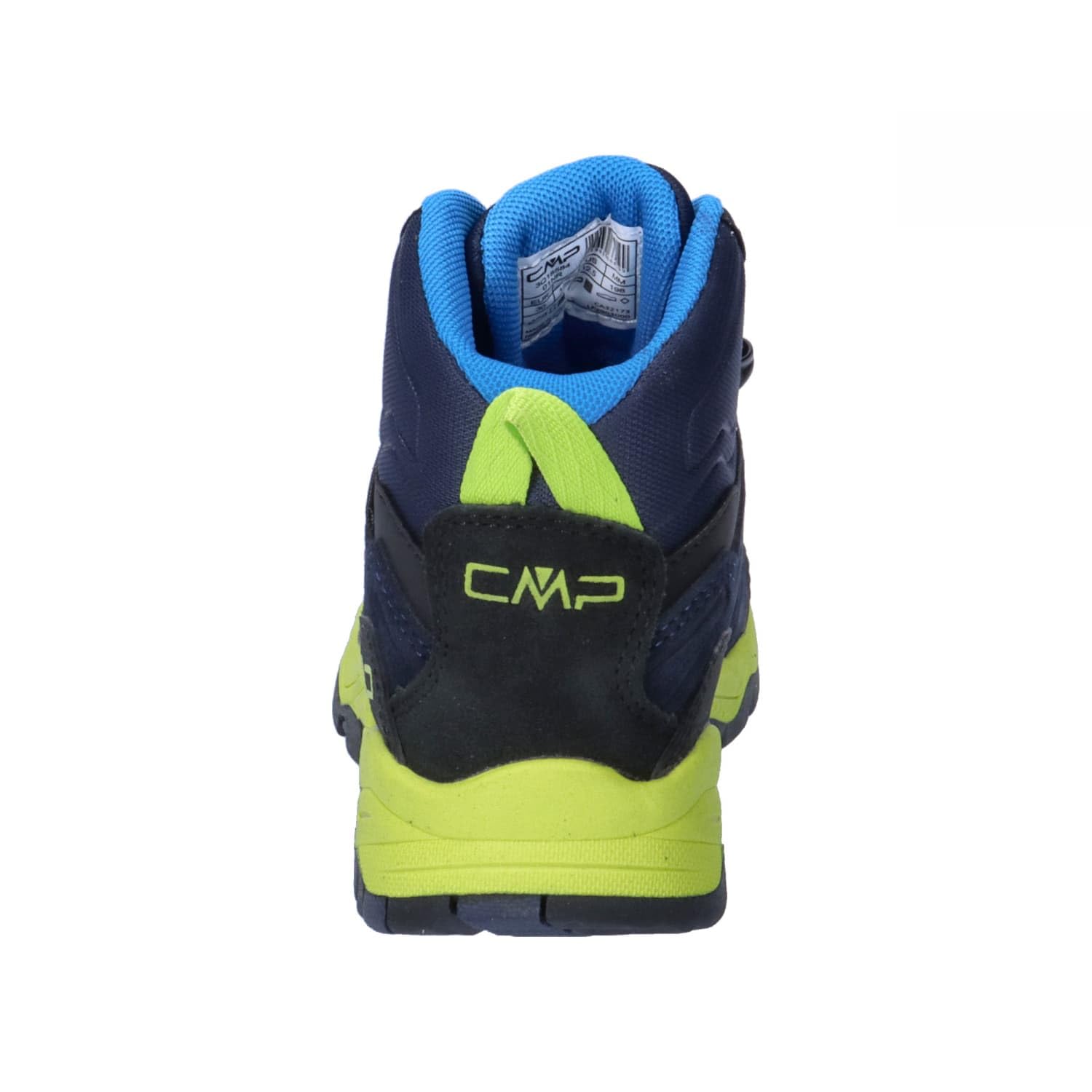 CMP Kids Melnick Mid Trekking Shoes WP, Botas para Senderismo Unisex niños, Blue, 30 EU