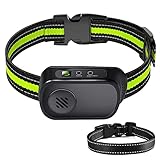 【IP67 a prueba de agua】 Nuestro collar para perros alcanza un nivel de impermeabilidad de IP67. No te preocupes, puedes llevar a tu perro a bañar o jugar con él en los días de lluvia.