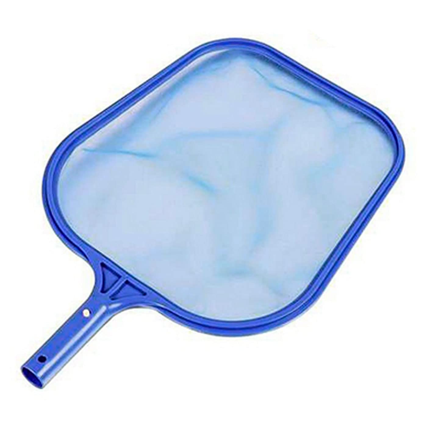 Acan Tradineur - Recogehojas, Malla Resistente, limpiado de Piscinas, spas o jacuzzis. Compatible con Mangos. Color Azul. 32 x 28,5 cm.