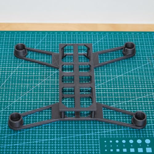Image of Polymaker Fiberon PETG-RCF Filament Black 1.75mm 3kg, Recycled Carbon Fiber Reinforced PETG 3D Printing Filament Ideal for Drone and Automotive Products